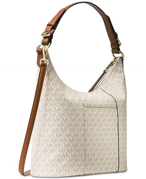 michael kors lupita large vanilla hobo bag|Bags .